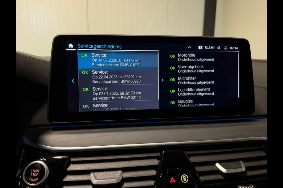 BMW 5 Serie Touring 530e xDrive M Sport Pro Pano HUD Massage Laser 4-Wielbesturing Shadowline 360 Camera Softclose Dealer Onderhou