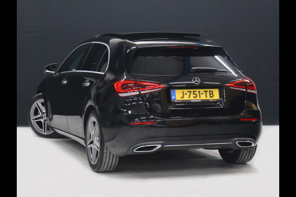 Mercedes-Benz A-Klasse 180 Business Solution Luxury [SCHUIFKANTELDAK, SFEERVERLICHTING, STOELVERWARMING, CRUISE CONTROL, MEMORY SEATS, CAMERA, PDC V+A, DIGITAL DASH, LEDER, BLUETOOTH, NAVIGATIE, CLIMATE CONTROL, NIUEWSTAAT]