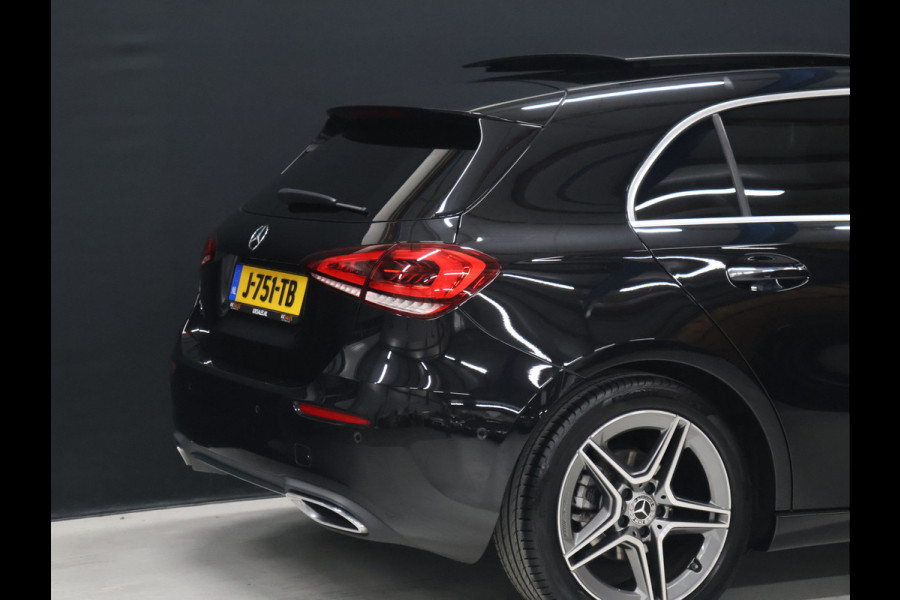 Mercedes-Benz A-Klasse 180 Business Solution Luxury [SCHUIFKANTELDAK, SFEERVERLICHTING, STOELVERWARMING, CRUISE CONTROL, MEMORY SEATS, CAMERA, PDC V+A, DIGITAL DASH, LEDER, BLUETOOTH, NAVIGATIE, CLIMATE CONTROL, NIUEWSTAAT]