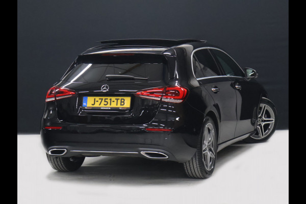 Mercedes-Benz A-Klasse 180 Business Solution Luxury [SCHUIFKANTELDAK, SFEERVERLICHTING, STOELVERWARMING, CRUISE CONTROL, MEMORY SEATS, CAMERA, PDC V+A, DIGITAL DASH, LEDER, BLUETOOTH, NAVIGATIE, CLIMATE CONTROL, NIUEWSTAAT]