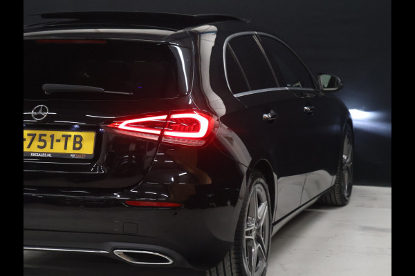 Mercedes-Benz A-Klasse 180 Business Solution Luxury [SCHUIFKANTELDAK, SFEERVERLICHTING, STOELVERWARMING, CRUISE CONTROL, MEMORY SEATS, CAMERA, PDC V+A, DIGITAL DASH, LEDER, BLUETOOTH, NAVIGATIE, CLIMATE CONTROL, NIUEWSTAAT]