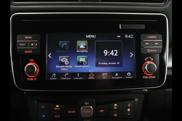 Nissan Leaf Tekna 40 kWh | SOH 86,4% | Navigatie | Apple Carplay | LED | Bose Sound | Dodehoek Ass. | Stoelverwarming |