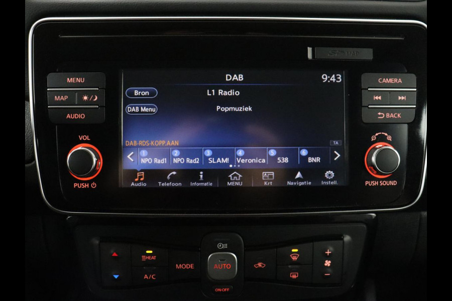 Nissan Leaf Tekna 40 kWh | SOH 86,4% | Navigatie | Apple Carplay | LED | Bose Sound | Dodehoek Ass. | Stoelverwarming |