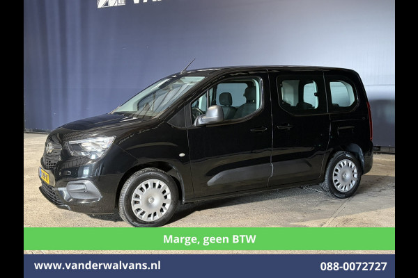 Opel Combo Life 1.2 Turbo *Marge, geen BTW* Automaat 5 Persoons Benzine L1H1 Euro6 Airco | 5-Zits | Navigatie | Apple Carplay Android Auto, Cruisecontrol, Trekhaak, Parkeersensoren, Achterklep