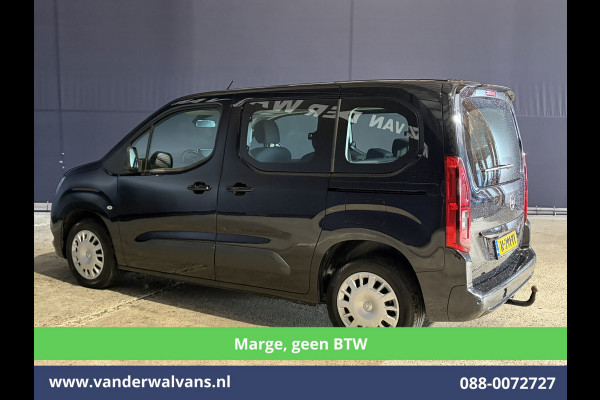 Opel Combo Life 1.2 Turbo *Marge, geen BTW* Automaat 5 Persoons Benzine L1H1 Euro6 Airco | 5-Zits | Navigatie | Apple Carplay Android Auto, Cruisecontrol, Trekhaak, Parkeersensoren, Achterklep