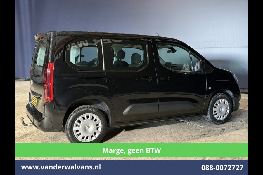 Opel Combo Life 1.2 Turbo *Marge, geen BTW* Automaat 5 Persoons Benzine L1H1 Euro6 Airco | 5-Zits | Navigatie | Apple Carplay Android Auto, Cruisecontrol, Trekhaak, Parkeersensoren, Achterklep