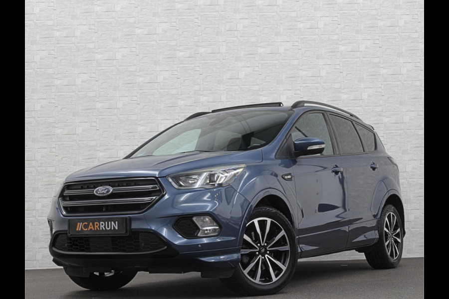 Ford Kuga 1.5 EcoBoost 150PK ST Line | Panorama | Trekhaak 2000kg Trekgewicht! | Navigatie | Carplay | Climate Control | RIJKLAARPRIJS! | Verwarmde Voorruit | Cruise Control | 18 inch | Getint Glas | Keyless-Start |