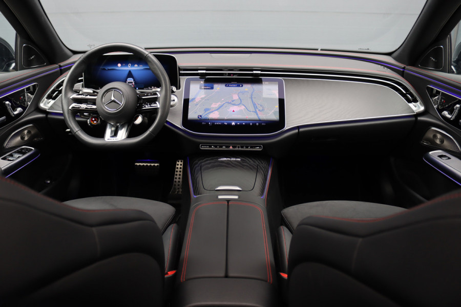 Mercedes-Benz E-Klasse Estate AMG 53 4MATIC+ | 585pk | Achterasbesturing | Distronic+ | Verwarmd Stuurwiel | Burmester | Digital Light | Trekhaak | Surround Camera | Verwarmd Stuurwiel | Augmented Reality |