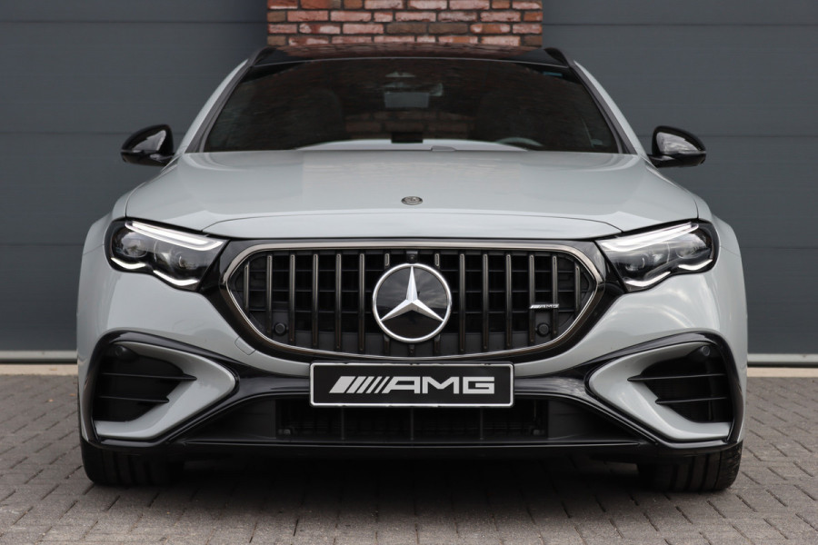 Mercedes-Benz E-Klasse Estate AMG 53 4MATIC+ | 585pk | Achterasbesturing | Distronic+ | Verwarmd Stuurwiel | Burmester | Digital Light | Trekhaak | Surround Camera | Verwarmd Stuurwiel | Augmented Reality |