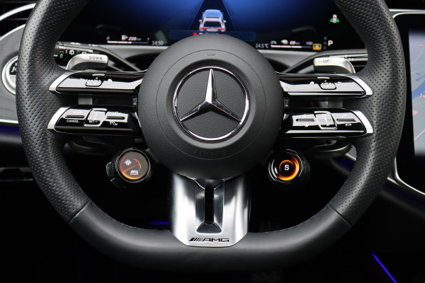 Mercedes-Benz E-Klasse Estate AMG 53 4MATIC+ | 585pk | Achterasbesturing | Distronic+ | Verwarmd Stuurwiel | Burmester | Digital Light | Trekhaak | Surround Camera | Verwarmd Stuurwiel | Augmented Reality |