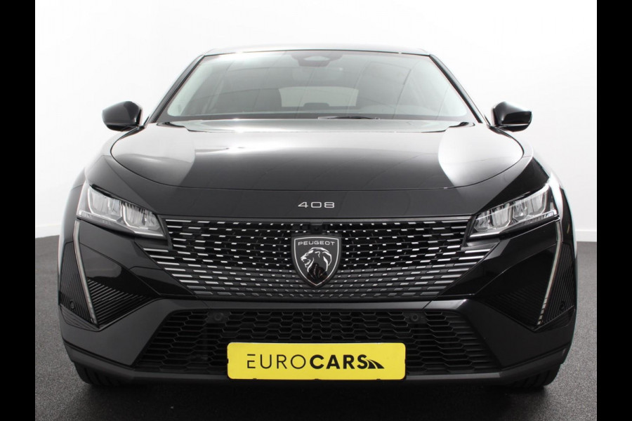 Peugeot 408 1.2 PureTech 130pk Automaat Allure Pack Electrische stoelverstelling LV stoelverwarming Camera Navigatie Climate Control Dab Led Parkeer sensoren Apple Carplay/ Android Auto