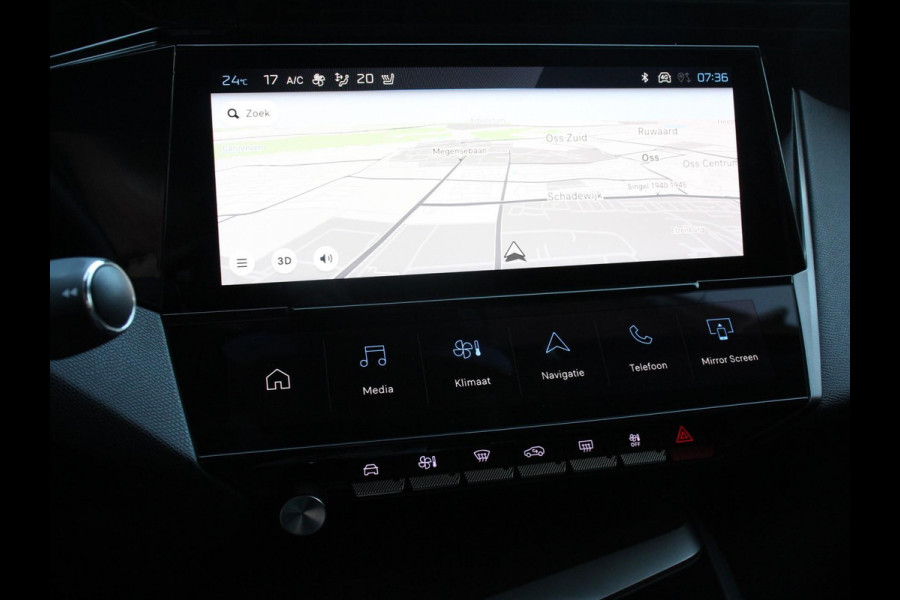 Peugeot 408 1.2 PureTech 130pk Automaat Allure Pack Electrische stoelverstelling LV stoelverwarming Camera Navigatie Climate Control Dab Led Parkeer sensoren Apple Carplay/ Android Auto