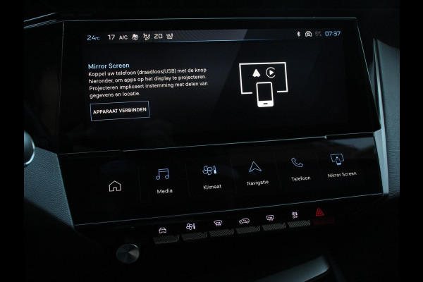 Peugeot 408 1.2 PureTech 130pk Automaat Allure Pack Electrische stoelverstelling LV stoelverwarming Camera Navigatie Climate Control Dab Led Parkeer sensoren Apple Carplay/ Android Auto