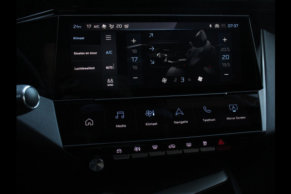 Peugeot 408 1.2 PureTech 130pk Automaat Allure Pack Electrische stoelverstelling LV stoelverwarming Camera Navigatie Climate Control Dab Led Parkeer sensoren Apple Carplay/ Android Auto
