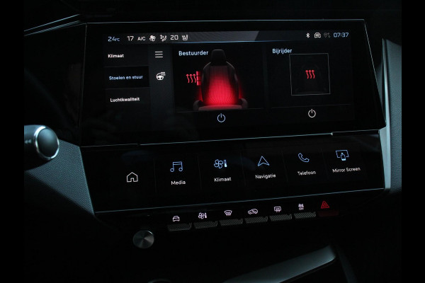 Peugeot 408 1.2 PureTech 130pk Automaat Allure Pack Electrische stoelverstelling LV stoelverwarming Camera Navigatie Climate Control Dab Led Parkeer sensoren Apple Carplay/ Android Auto