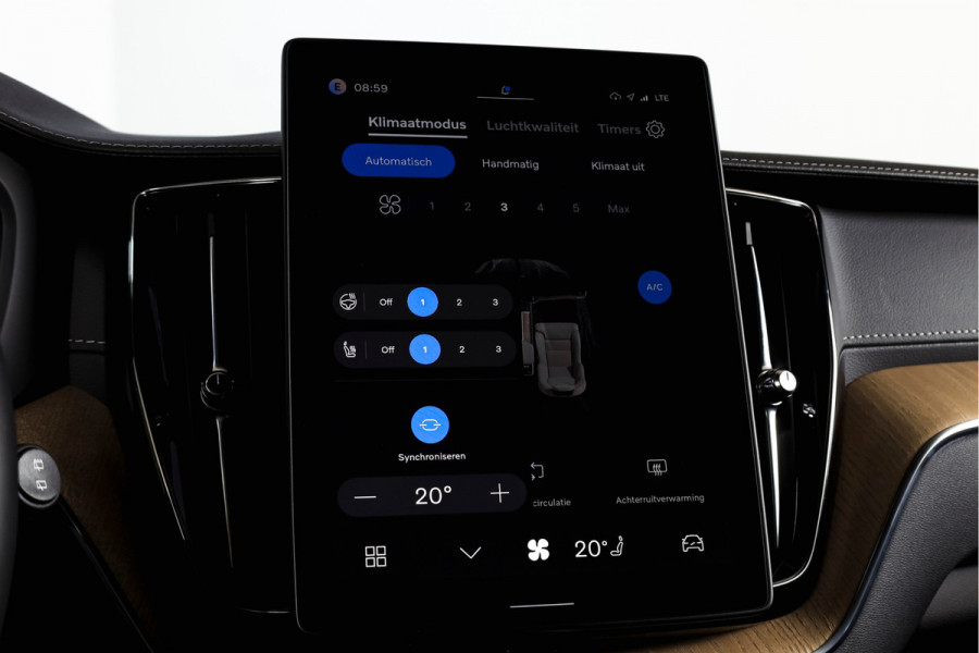 Volvo XC60 2.0 T6 Plug-in hybrid AWD Ultra Dark | Forest Lake | Adapt. Cruise | Stoel + Stuurverw. |  | 360 Camera | NAV + Carplay/Android | Elek. Klep | LM 21" | 1267