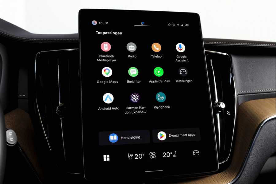 Volvo XC60 2.0 T6 Plug-in hybrid AWD Ultra Dark | Forest Lake | Adapt. Cruise | Stoel + Stuurverw. |  | 360 Camera | NAV + Carplay/Android | Elek. Klep | LM 21" | 1267