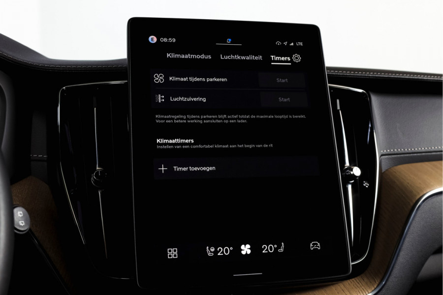 Volvo XC60 2.0 T6 Plug-in hybrid AWD Ultra Dark | Forest Lake | Adapt. Cruise | Stoel + Stuurverw. |  | 360 Camera | NAV + Carplay/Android | Elek. Klep | LM 21" | 1267