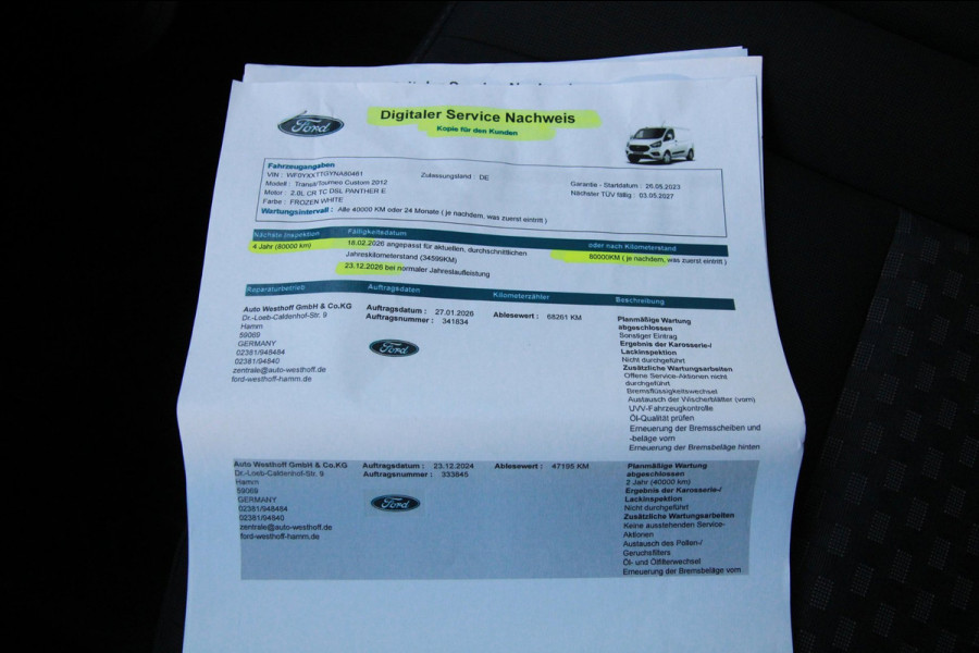 Ford Transit Custom 300 2.0 TDCI L2H1 Trend / Camera / Cruise / Stoel verwarming