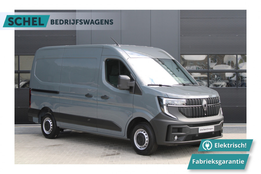 Renault Master E-Tech T35 L2H2 Advance Long Range 87 kWh 143pk - 2x Schuifdeur - Navi - Camera - Betimmering - Trekhaak - Blind Spot - Stoelverwarming