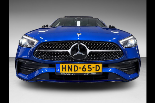 Mercedes-Benz C-Klasse 300 e AMG BLACK-LINE 313PK SOH-TEST/LUCHTVERING/PANO/V-COCKPIT/NAVI/DAB/CARPLAY/CAM///