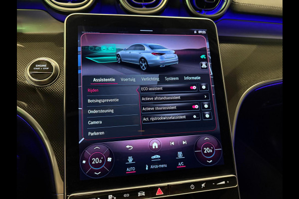 Mercedes-Benz C-Klasse 300 e AMG BLACK-LINE 313PK SOH-TEST/LUCHTVERING/PANO/V-COCKPIT/NAVI/DAB/CARPLAY/CAM///