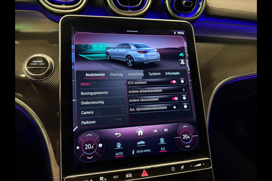 Mercedes-Benz C-Klasse 300 e AMG BLACK-LINE 313PK SOH-TEST/LUCHTVERING/PANO/V-COCKPIT/NAVI/DAB/CARPLAY/CAM///