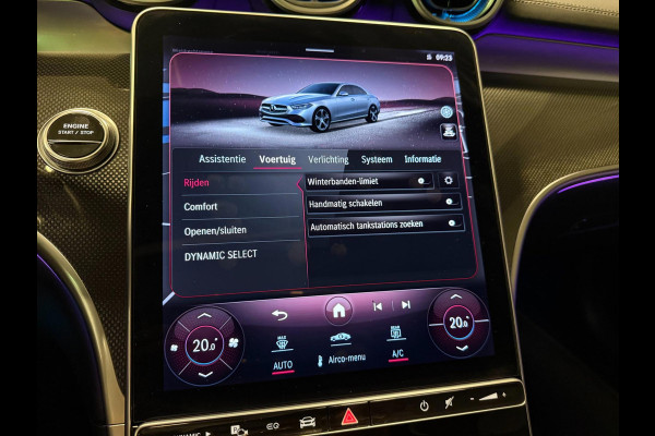 Mercedes-Benz C-Klasse 300 e AMG BLACK-LINE 313PK SOH-TEST/LUCHTVERING/PANO/V-COCKPIT/NAVI/DAB/CARPLAY/CAM///