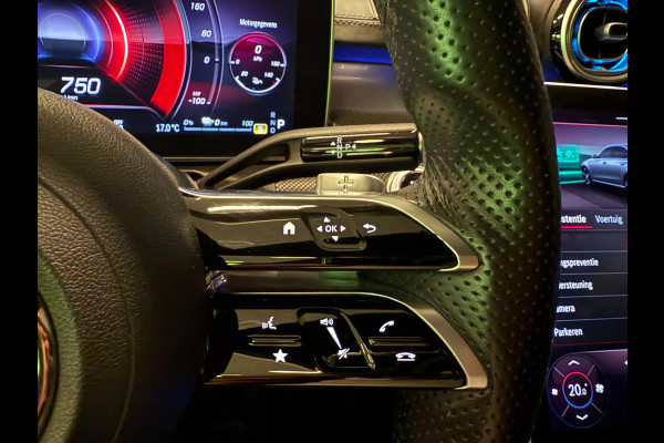 Mercedes-Benz C-Klasse 300 e AMG BLACK-LINE 313PK SOH-TEST/LUCHTVERING/PANO/V-COCKPIT/NAVI/DAB/CARPLAY/CAM///
