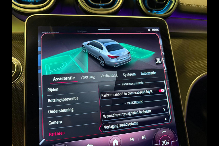 Mercedes-Benz C-Klasse 300 e AMG BLACK-LINE 313PK SOH-TEST/LUCHTVERING/PANO/V-COCKPIT/NAVI/DAB/CARPLAY/CAM///