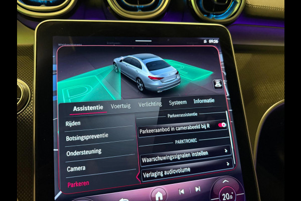 Mercedes-Benz C-Klasse 300 e AMG BLACK-LINE 313PK SOH-TEST/LUCHTVERING/PANO/V-COCKPIT/NAVI/DAB/CARPLAY/CAM///