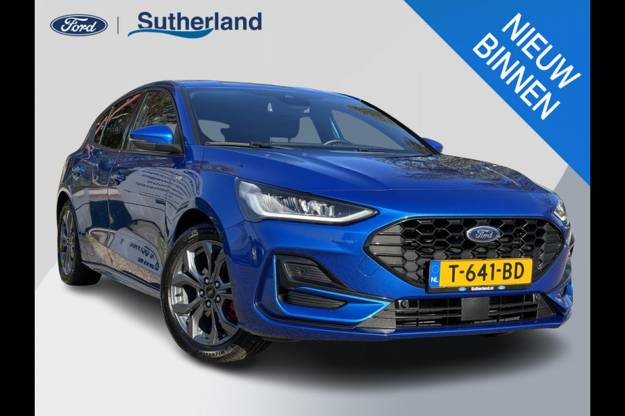 Ford Focus 1.0 EcoBoost Hybrid ST Line X 125pk Trekhaak | Adaptive cruise control | Winter pack | AGR Stoel | Achteruitrijcamera | Rode Remklauwen