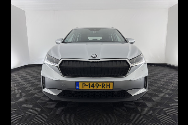 Škoda ENYAQ iV 80 (INCL-BTW) *AUT | LEATHER-FABRIC | FULL-LED | DIGI-COCKPIT | CAMERA | KEYLESS | NAVI-FULLMAP | AMBIENTLIGHT | ECC | HEATED-COMFORTSEATS | DAB+ | PDC | CRUISE | CARPLAY | 17"ALU*