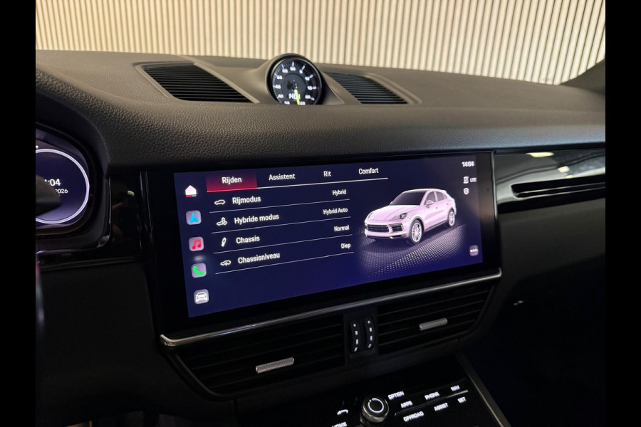 Porsche Cayenne Coupé 3.0 E-Hybrid SPORT DESIGN-LUCHTVERING-PANORAMA-SPORT CHRONO-COMPLEET