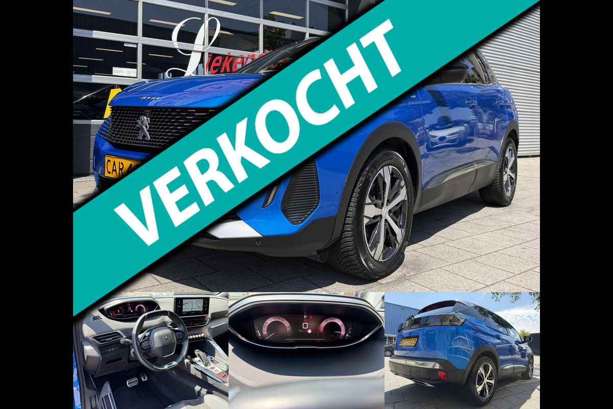 Peugeot 3008 1.2 PureTech GT Line - AUTOMAAT I Navigatie / Apple CarPlay I Airco I Leer I Sport pakket I Dealer onderhouden