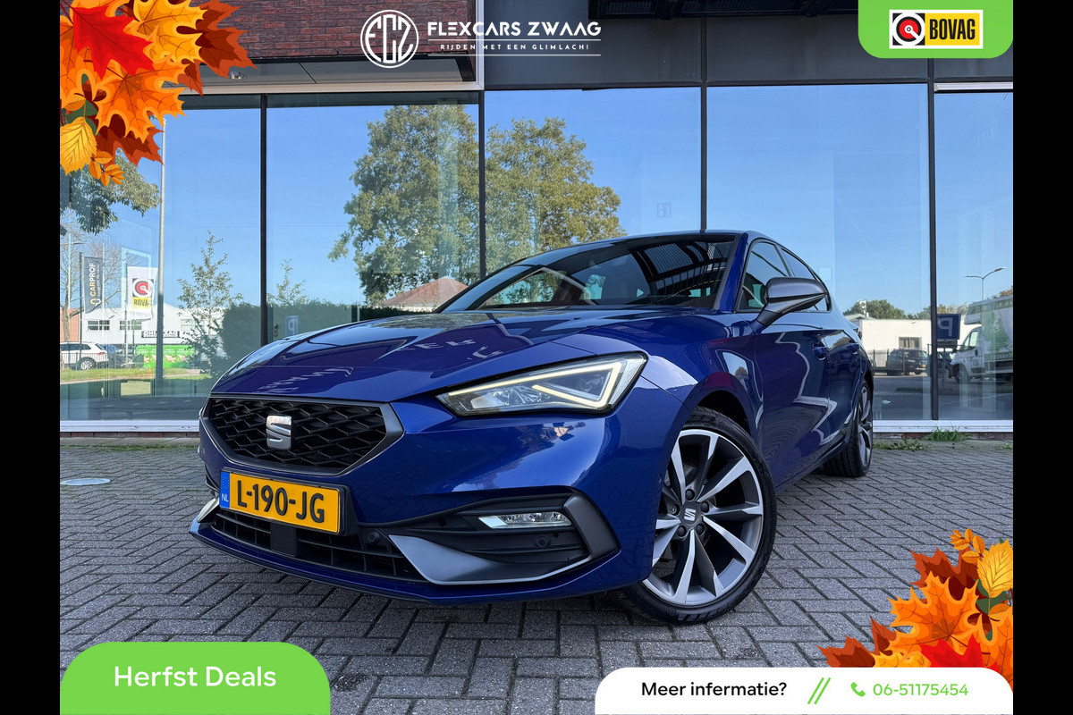 Seat Leon 1.5 eTSI FR Business Intense - Automaat - Navi - Parkeerhulp - Org.NL