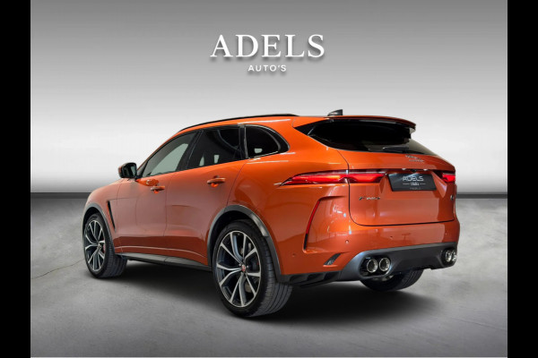 Jaguar F-Pace 5.0 P550 V8 SVR Speciale lak SVO Ultra Metallic Trekhaak Meridian Carbon Pano CameraDealer Onderhouden