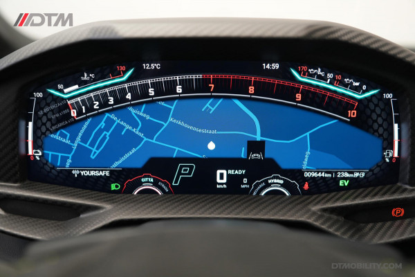 Lamborghini Revuelto | Passenger Display | Carbon Interior