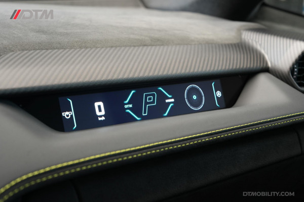 Lamborghini Revuelto | Passenger Display | Carbon Interior