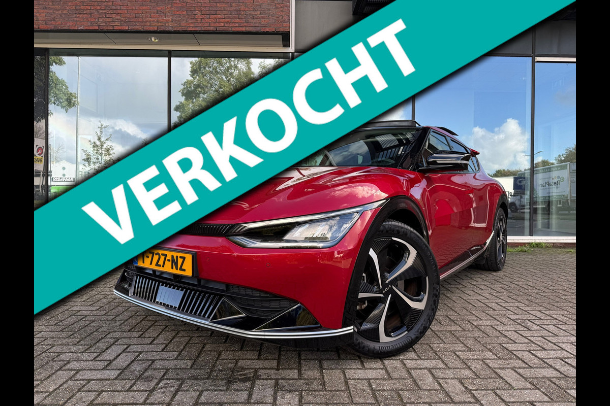 Kia Ev6 Plus Advanced 77.4 kWh - Automaat - Navi - Panodak - Leder - Org.NL