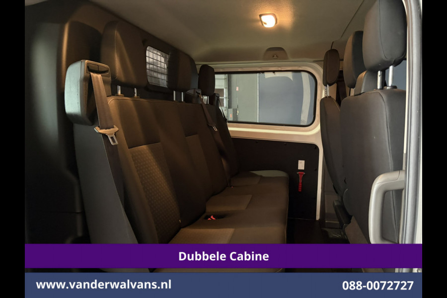 Ford Transit Custom 2.0 TDCI 131pk Automaat L2H1 Dubbele Cabine Euro6 Airco | 6-Zits | Camera | Navigatie | LED | Apple Carplay Cruisecontrol, Android Auto, Verwarmde Voorruit, Achterklep, Parkeersensoren, Bijrijdersbank