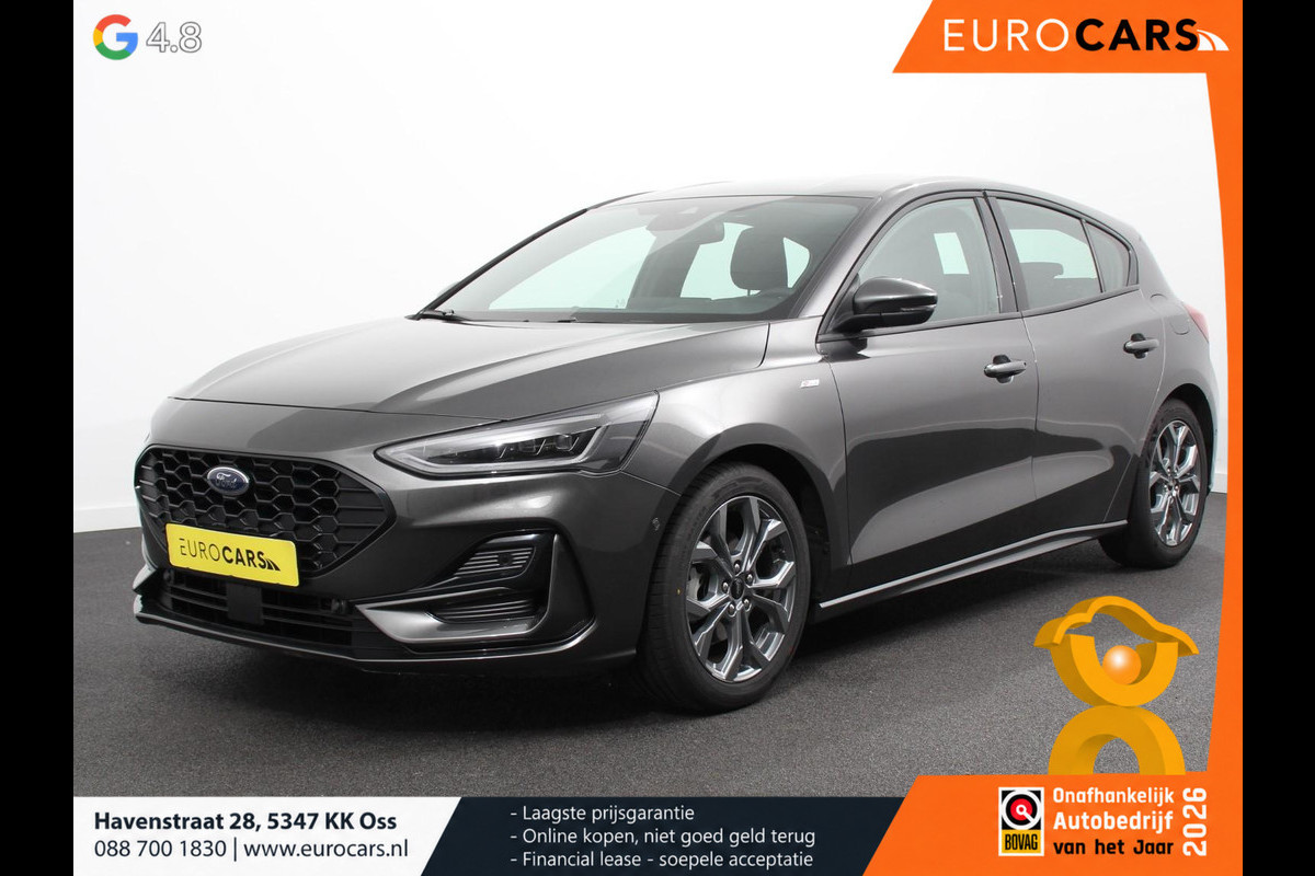 Ford Focus 1.0 Focus 125 PK HB ST-Line Automaat Navi Climate control cruise control Carplay LM velgen Parkeersensoren Led Matrix koplampen