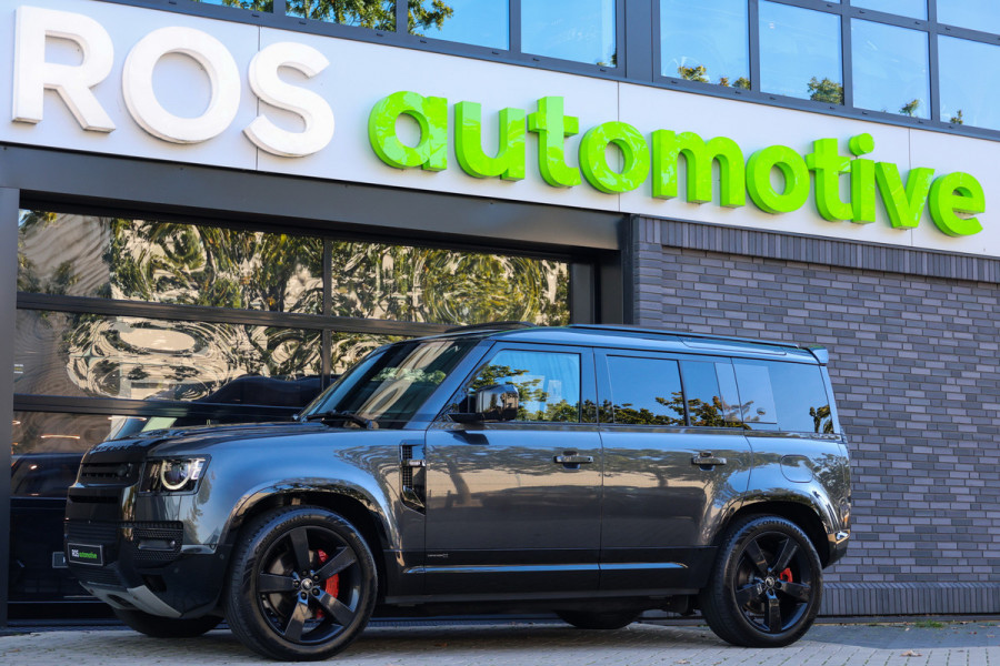 Land Rover Defender 110 2.0 P400e 110 X | BTW! | PANO | MERIDIAN SURROUND | STOELKOELING | 360 | KOELBOX | MEMORY | STUURVERW | NAP |