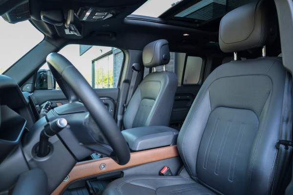 Land Rover Defender 110 2.0 P400e 110 X | BTW! | PANO | MERIDIAN SURROUND | STOELKOELING | 360 | KOELBOX | MEMORY | STUURVERW | NAP |