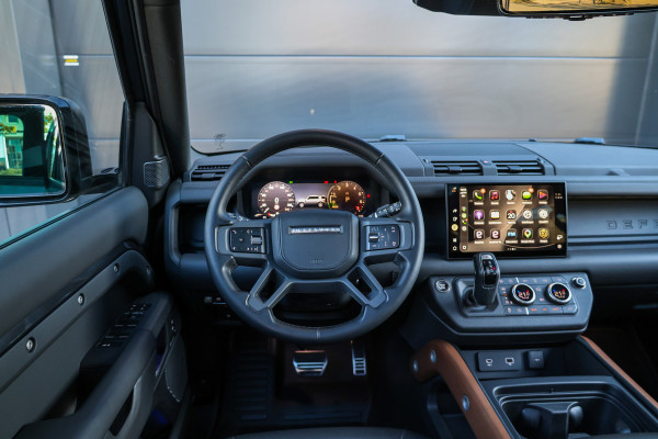 Land Rover Defender 110 2.0 P400e 110 X | BTW! | PANO | MERIDIAN SURROUND | STOELKOELING | 360 | KOELBOX | MEMORY | STUURVERW | NAP |