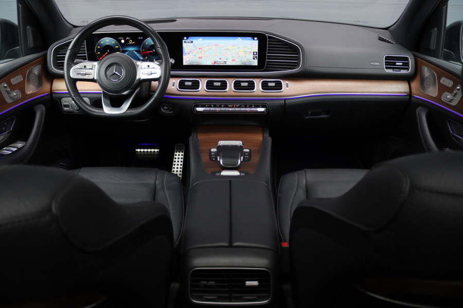 Mercedes-Benz GLS 400 d 4MATIC AMG Line Premium+ | 7pers | Luchtvering | Distronic+ | Massage | Stoelventilatie | Memory | Burmester | HUD | Trekhaak | Soft-Close | Vlakkenverwarming | Surround Camera |