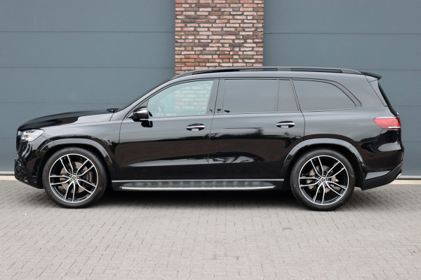 Mercedes-Benz GLS 400 d 4MATIC AMG Line Premium+ | 7pers | Luchtvering | Distronic+ | Massage | Stoelventilatie | Memory | Burmester | HUD | Trekhaak | Soft-Close | Vlakkenverwarming | Surround Camera |