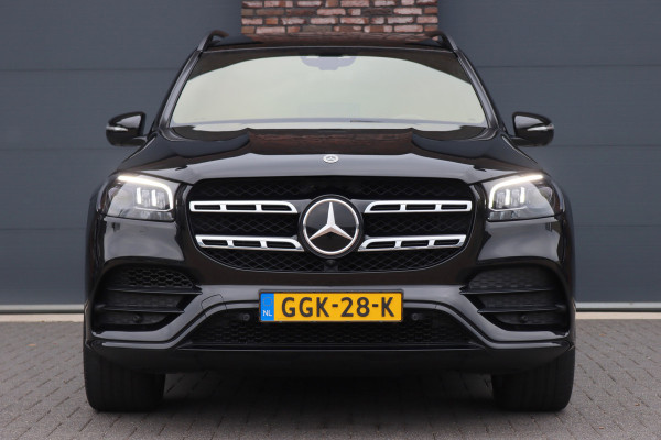 Mercedes-Benz GLS 400 d 4MATIC AMG Line Premium+ | 7pers | Luchtvering | Distronic+ | Massage | Stoelventilatie | Memory | Burmester | HUD | Trekhaak | Soft-Close | Vlakkenverwarming | Surround Camera |
