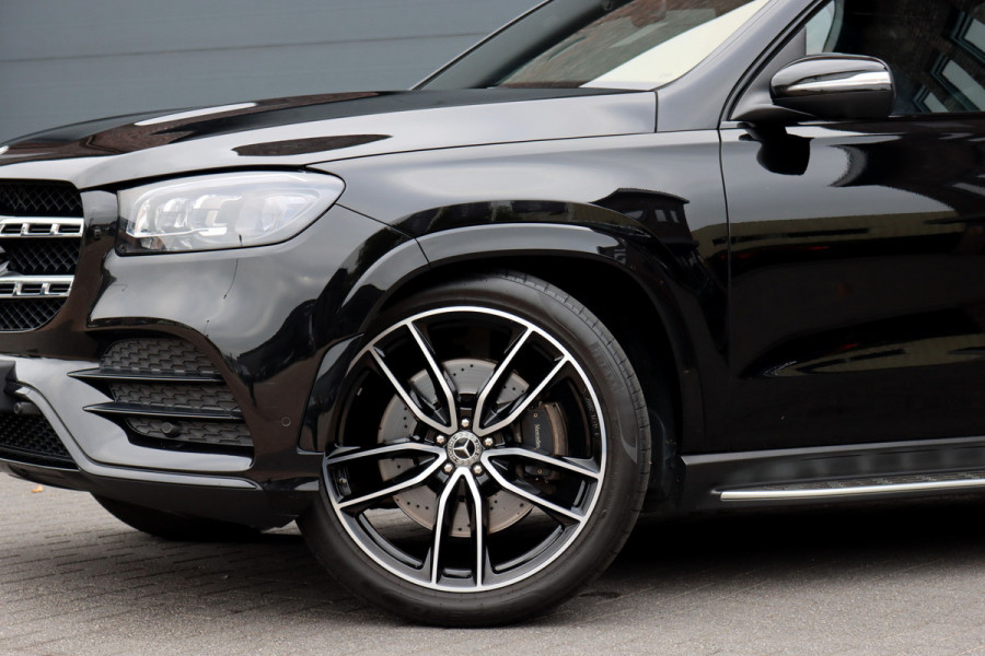 Mercedes-Benz GLS 400 d 4MATIC AMG Line Premium+ | 7pers | Luchtvering | Distronic+ | Massage | Stoelventilatie | Memory | Burmester | HUD | Trekhaak | Soft-Close | Vlakkenverwarming | Surround Camera |