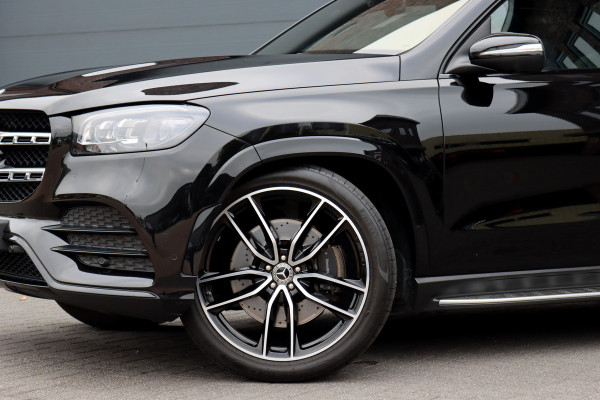 Mercedes-Benz GLS 400 d 4MATIC AMG Line Premium+ | 7pers | Luchtvering | Distronic+ | Massage | Stoelventilatie | Memory | Burmester | HUD | Trekhaak | Soft-Close | Vlakkenverwarming | Surround Camera |